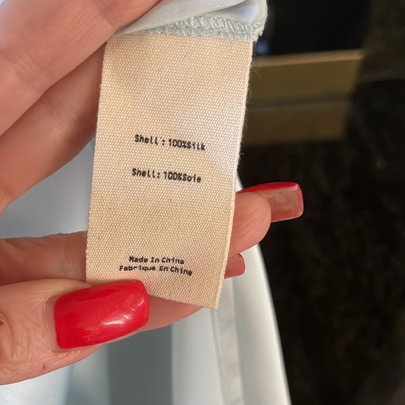 L’AGENCE Cameron 💯 silk shirt dress sz SP - Picture 8 of 16